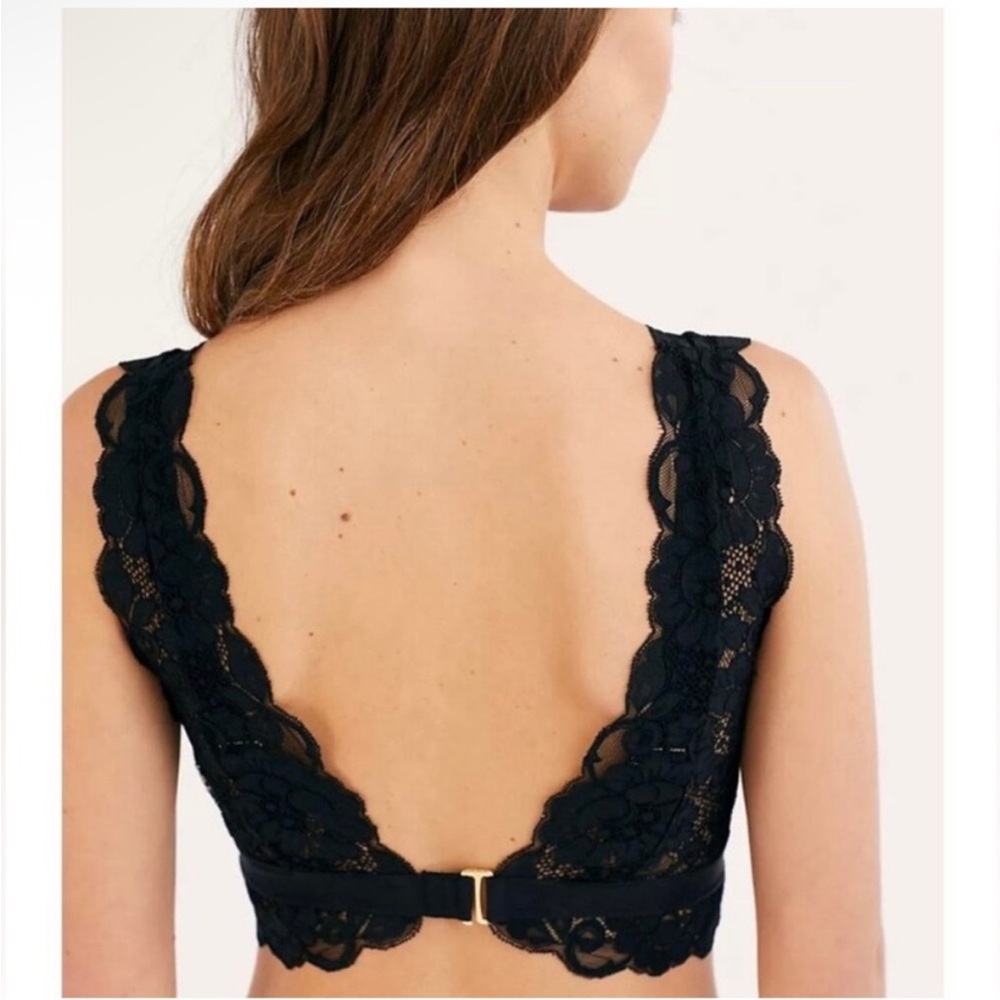 Free People X We are HAH Got Ur Back Bra Black - Picture 5 of 7